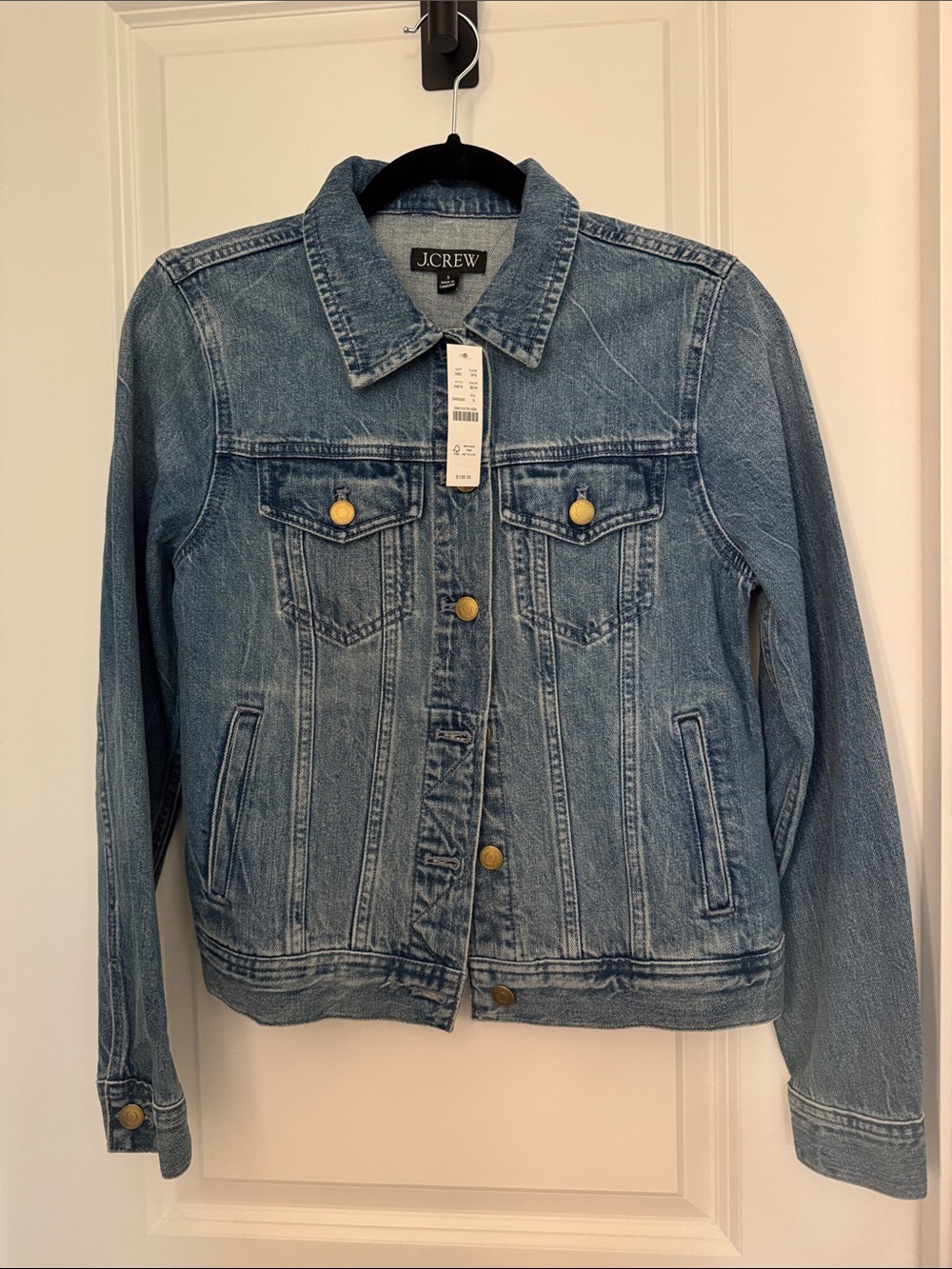 NWT J. Crew Denim Jacket